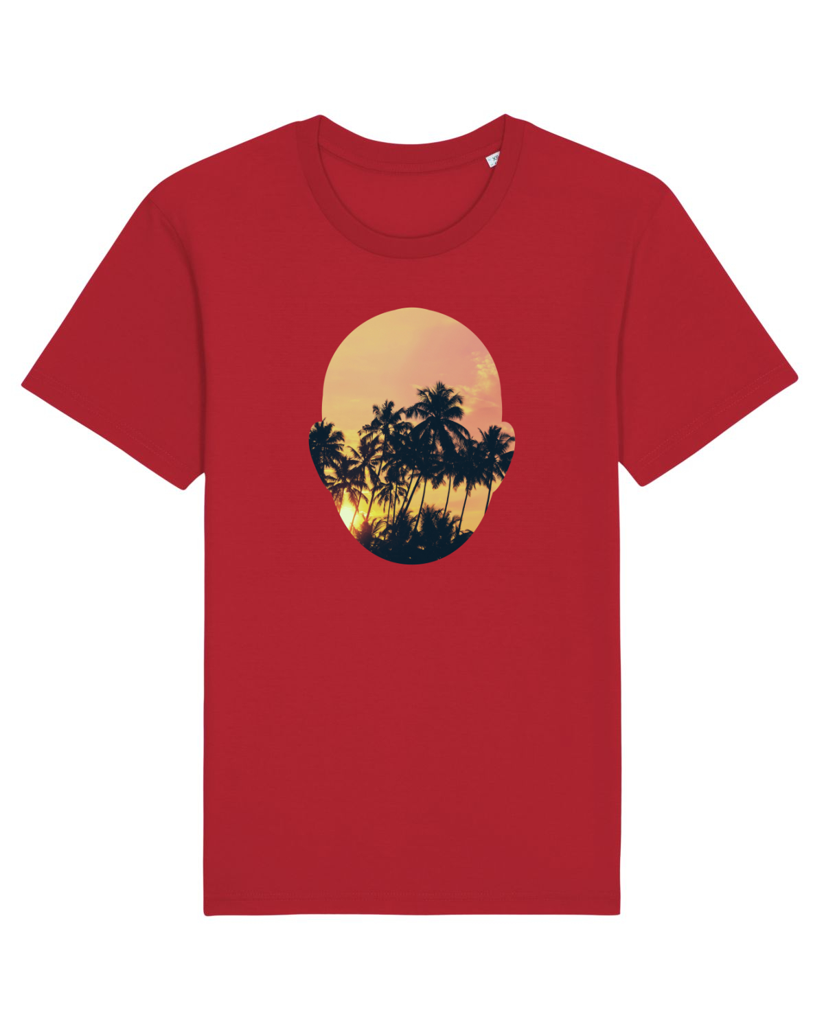 Tricou mânecă scurtă Unisex Rocker Red