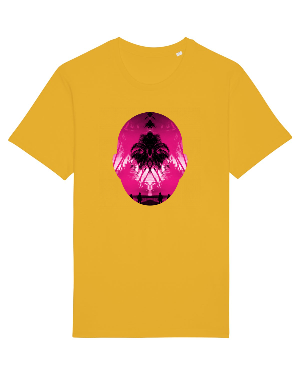 Tricou mânecă scurtă Unisex Rocker Spectra Yellow