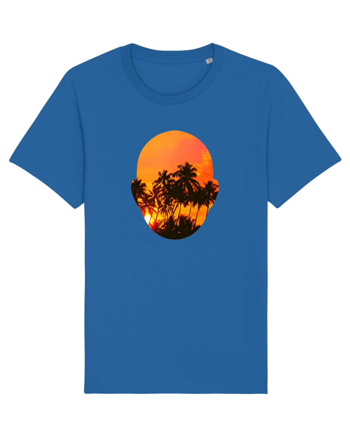 Tricou mânecă scurtă Unisex Rocker Royal Blue