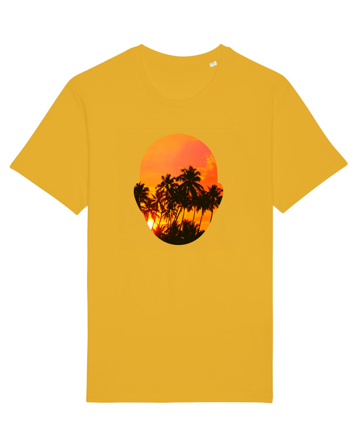 Tricou mânecă scurtă Unisex Rocker Spectra Yellow