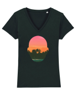 Summer In My Mind Tricou mânecă scurtă guler V Damă Evoker