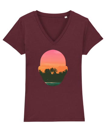 Summer In My Mind Burgundy