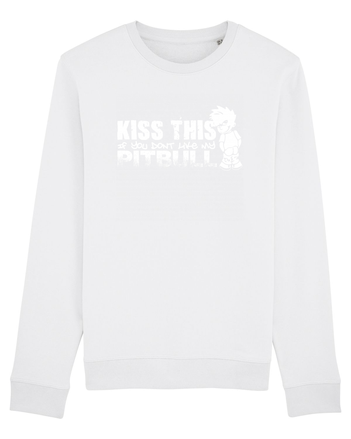Bluză mânecă lungă Unisex Rise White