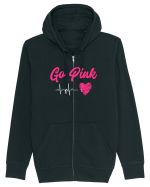 Go Pink Hanorac cu fermoar Unisex Connector