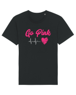 Go Pink Tricou mânecă scurtă Unisex Rocker