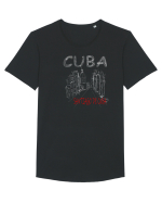 Cuba Tricou mânecă scurtă guler larg Bărbat Skater