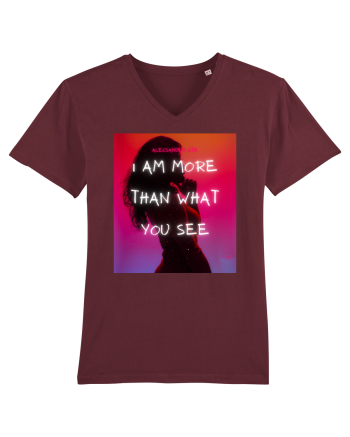I am more than what you see Burgundy