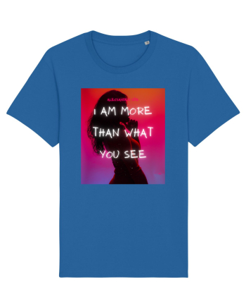 I am more than what you see Royal Blue