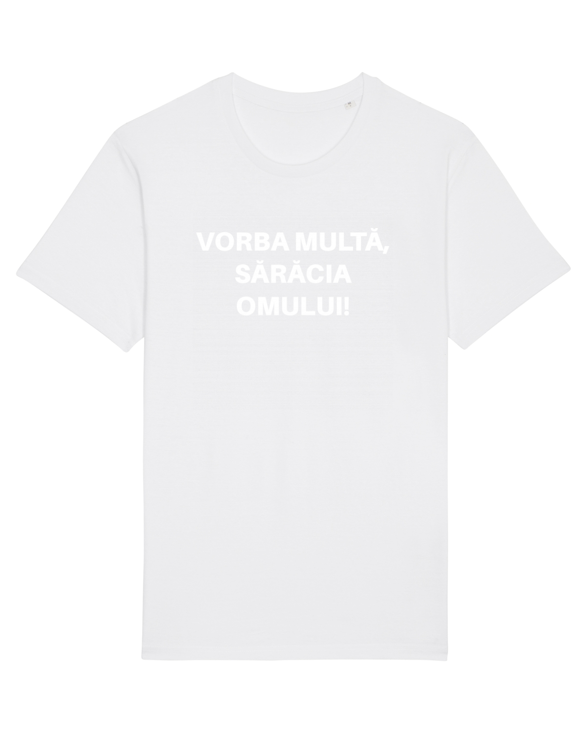 Tricou mânecă scurtă Unisex Rocker White