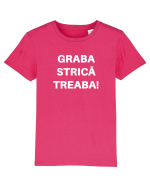 GRABA STRICA TREABA Tricou mânecă scurtă  Copii Mini Creator