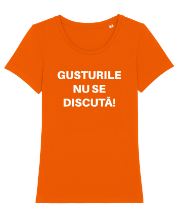 GUSTURILE NU SE DISCUTA Bright Orange