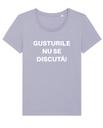 GUSTURILE NU SE DISCUTA Tricou mânecă scurtă guler larg fitted Damă Expresser