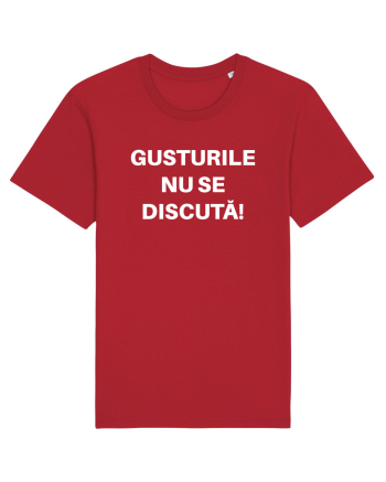 GUSTURILE NU SE DISCUTA Red