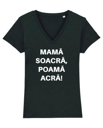 MAMA SOACRA POAMA ACRA Black