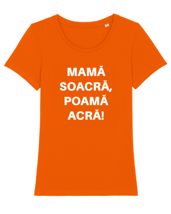 MAMA SOACRA POAMA ACRA Bright Orange