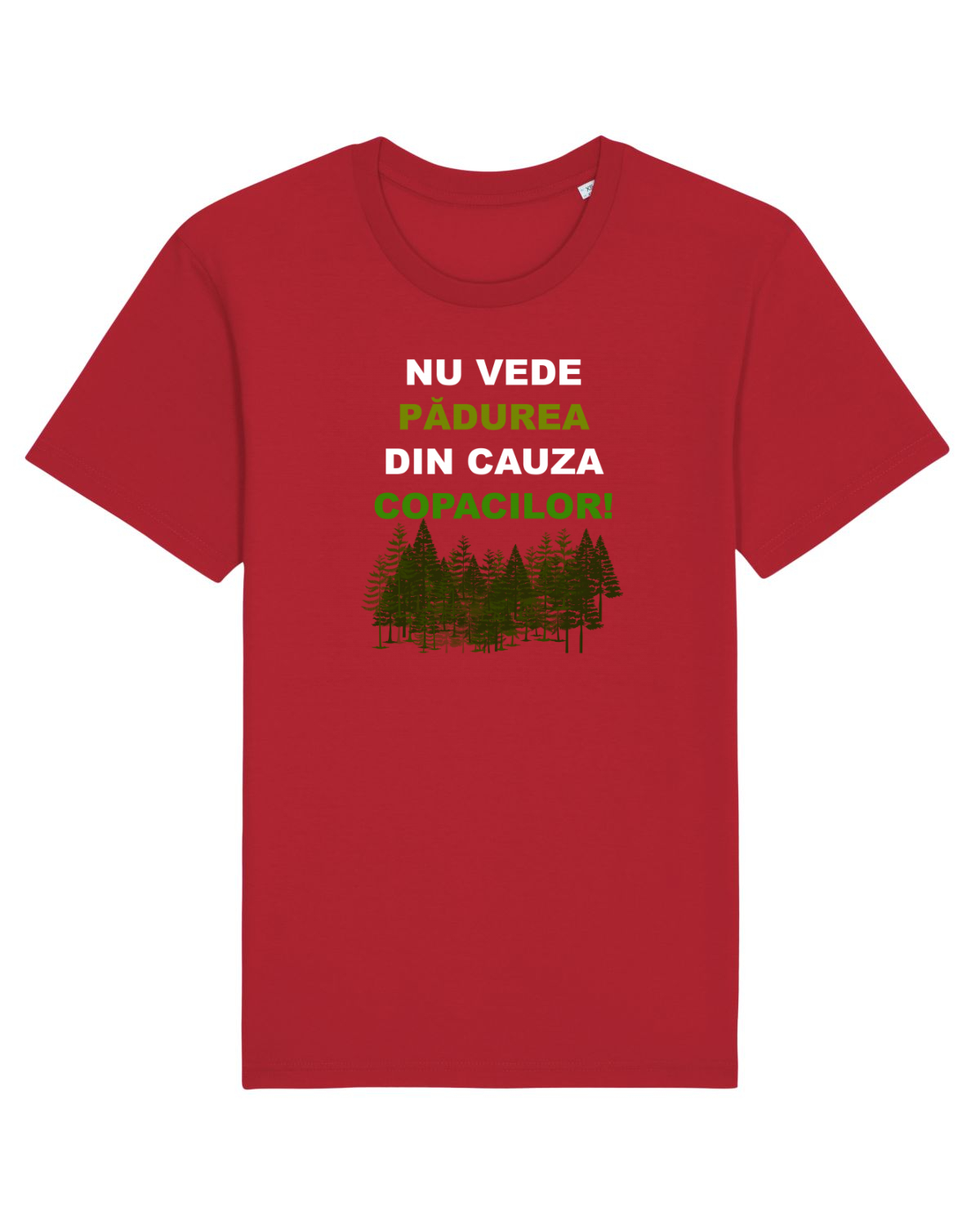 Tricou mânecă scurtă Unisex Rocker Red