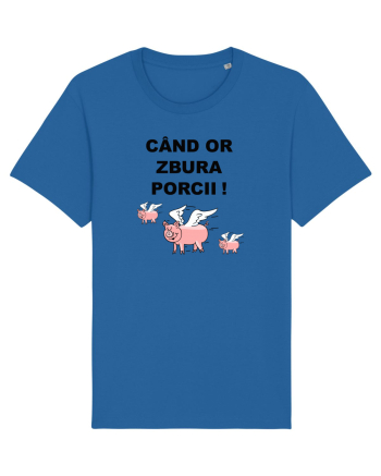 CAND OR ZBURA PORCII Royal Blue