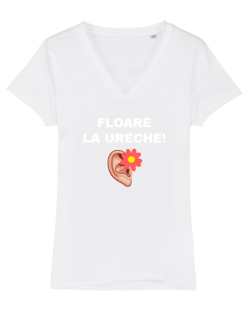 FLOARE LA URECHE White