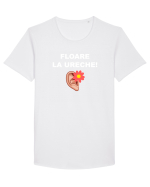 FLOARE LA URECHE Tricou mânecă scurtă guler larg Bărbat Skater