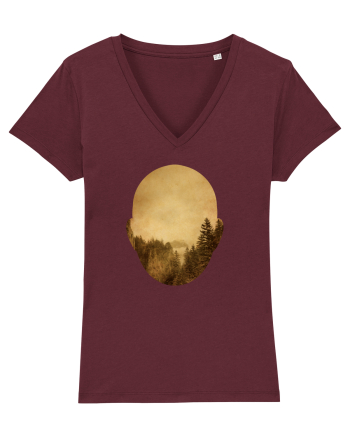 Nature In My Mind Burgundy