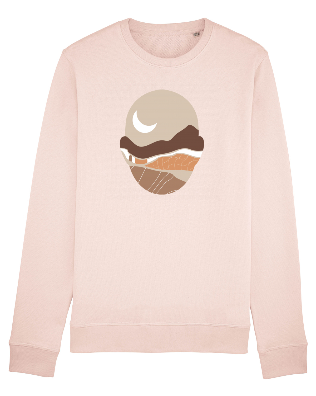 Bluză mânecă lungă Unisex Rise Candy Pink