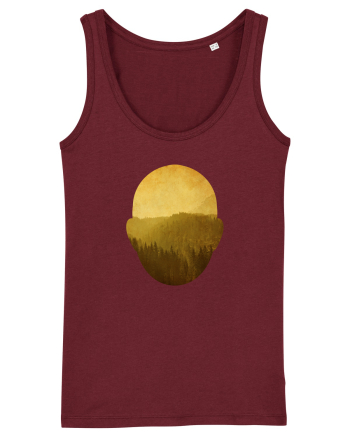 Nature In My Mind Burgundy