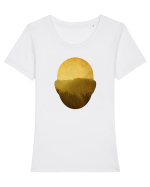 Nature In My Mind Tricou mânecă scurtă guler larg fitted Damă Expresser