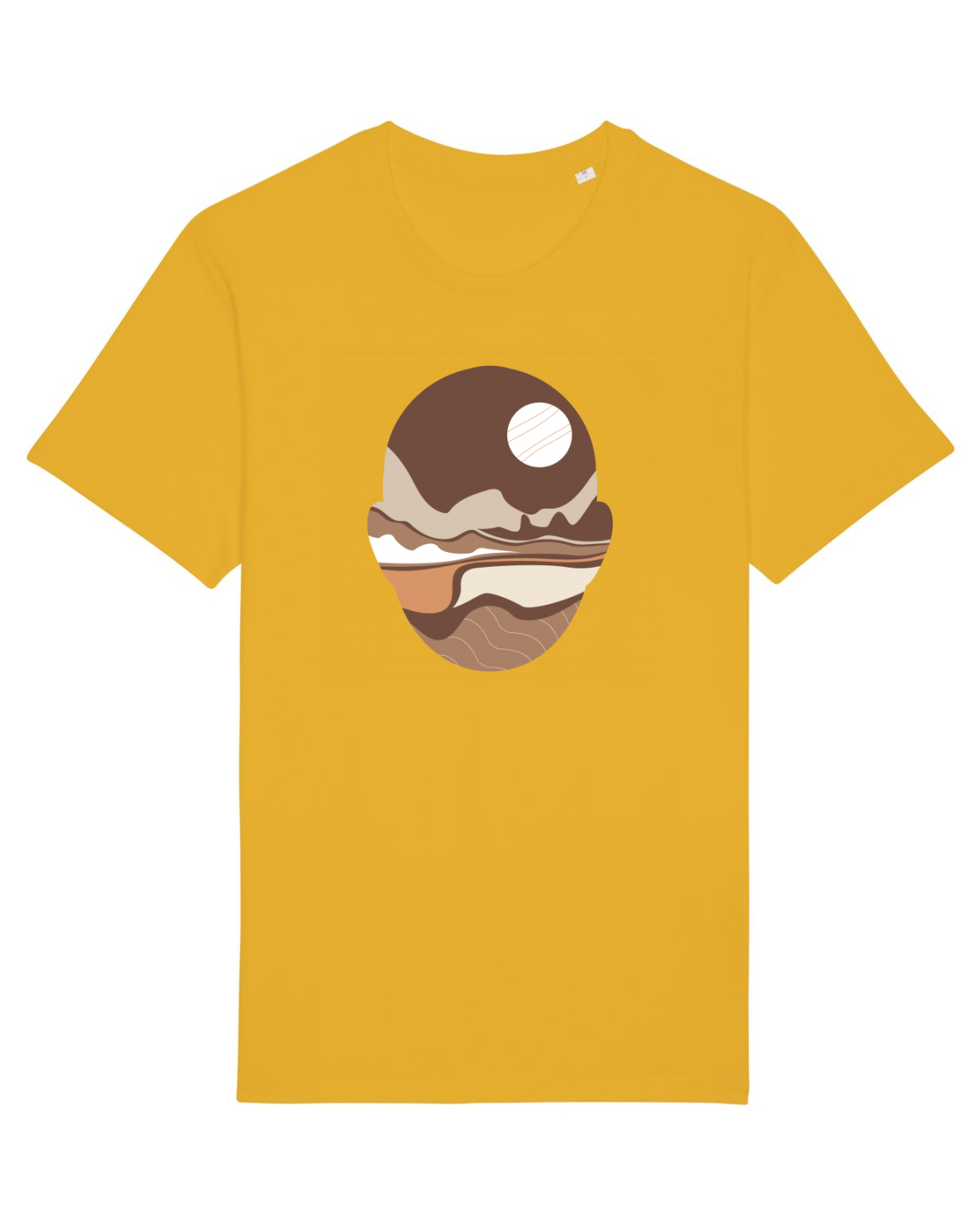 Tricou mânecă scurtă Unisex Rocker Spectra Yellow