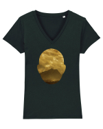 Nature In My Mind Tricou mânecă scurtă guler V Damă Evoker