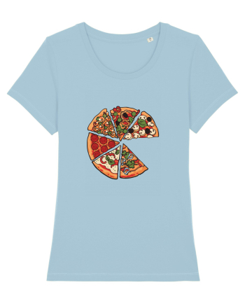 Love Pizza Sky Blue