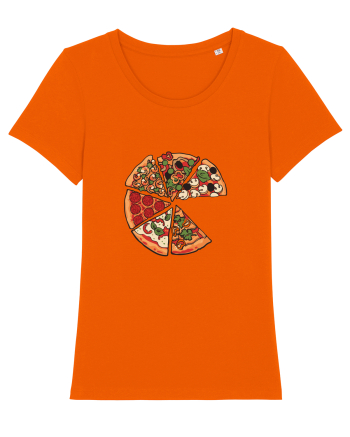 Love Pizza Bright Orange