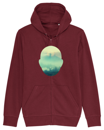 Nature In My Mind Burgundy