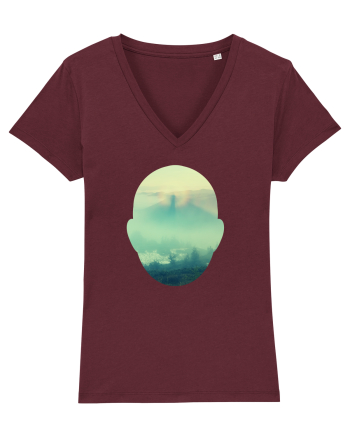 Nature In My Mind Burgundy