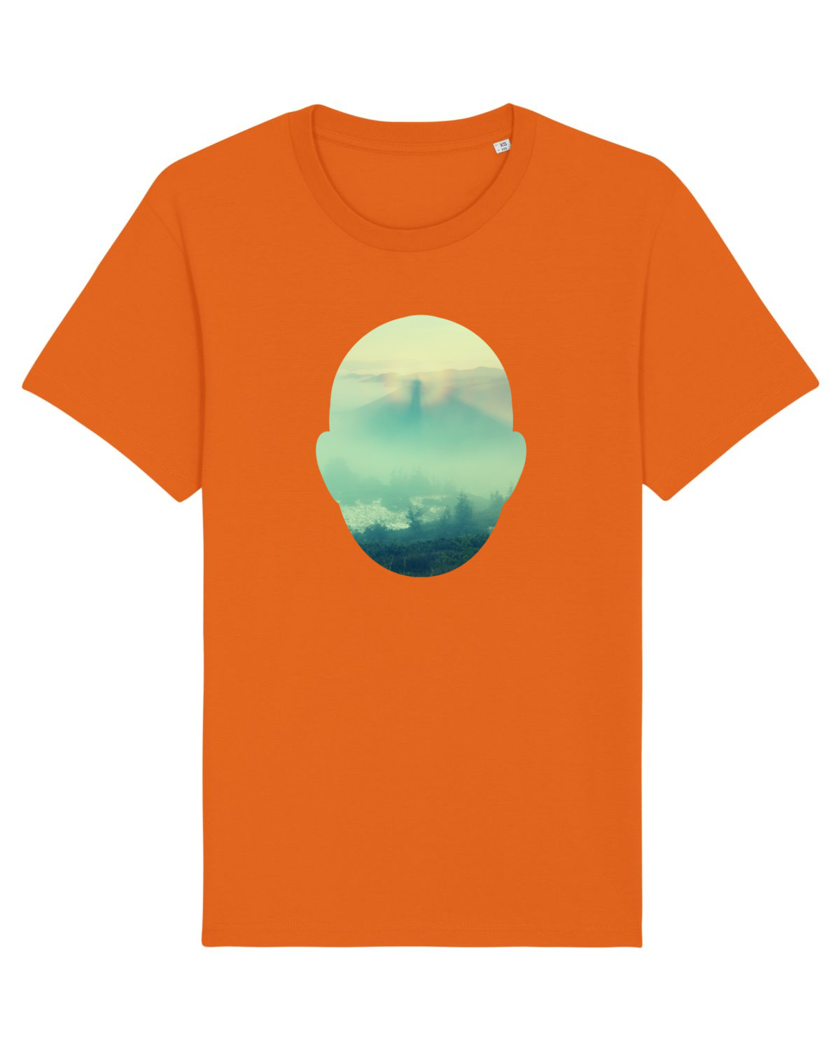 Tricou mânecă scurtă Unisex Rocker Bright Orange