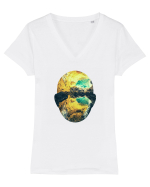 Nature In My Mind Tricou mânecă scurtă guler V Damă Evoker