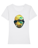 Nature In My Mind Tricou mânecă scurtă guler larg fitted Damă Expresser
