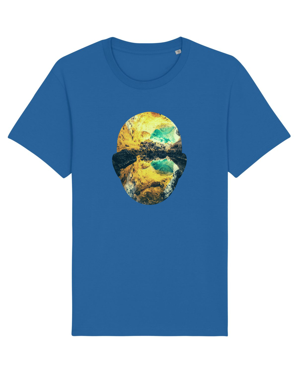 Tricou mânecă scurtă Unisex Rocker Royal Blue