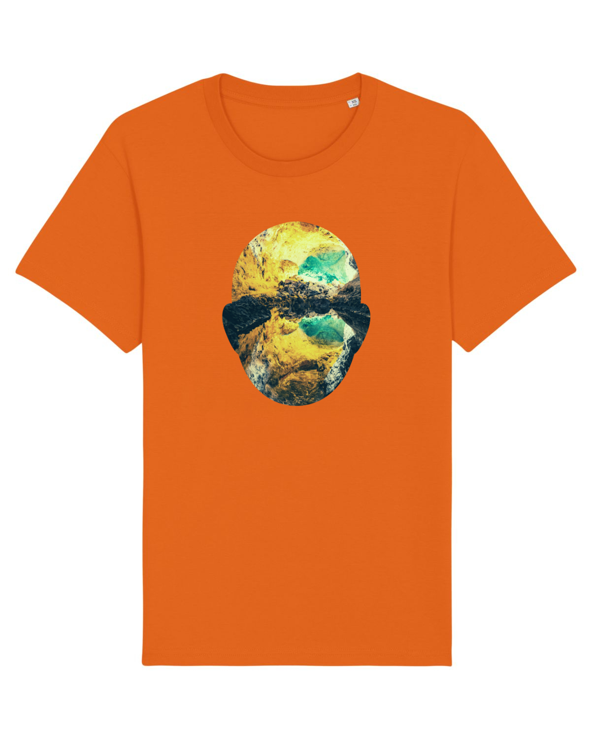 Tricou mânecă scurtă Unisex Rocker Bright Orange