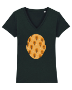 Nature In My Mind Tricou mânecă scurtă guler V Damă Evoker