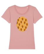Nature In My Mind Tricou mânecă scurtă guler larg fitted Damă Expresser
