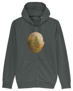 Nature In My Mind Hanorac cu fermoar Unisex Connector