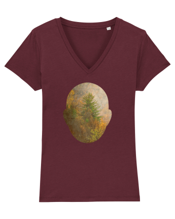 Nature In My Mind Burgundy
