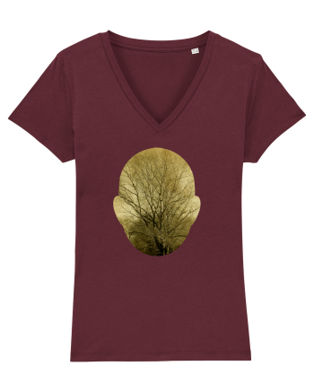 Nature In My Mind Burgundy