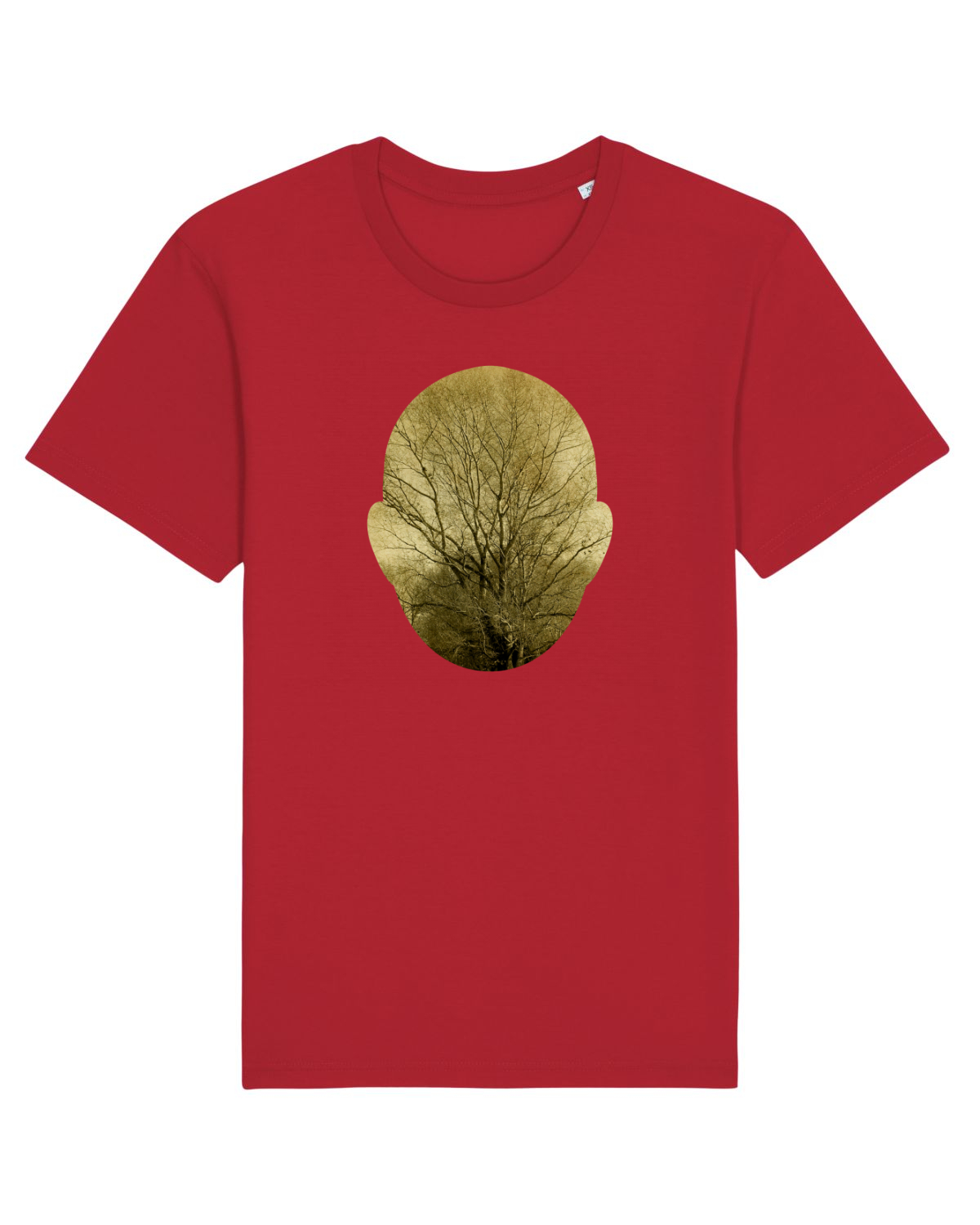 Tricou mânecă scurtă Unisex Rocker Red