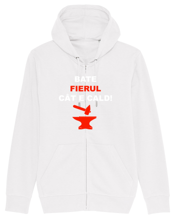BATE FIERUL CAT E CALD White
