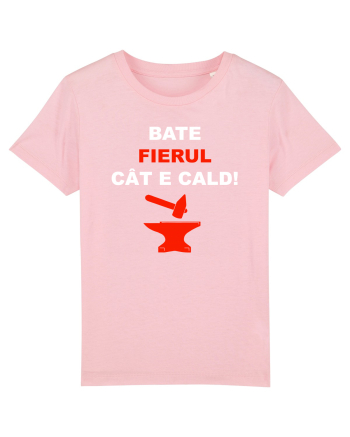 BATE FIERUL CAT E CALD Cotton Pink