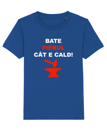 BATE FIERUL CAT E CALD Majorelle Blue