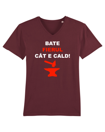 BATE FIERUL CAT E CALD Burgundy