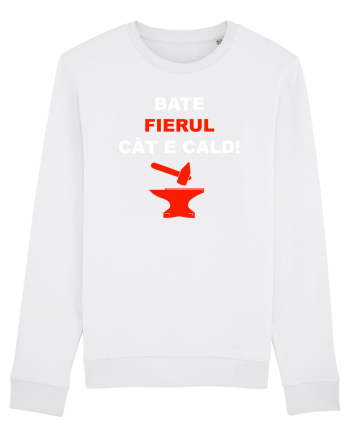 BATE FIERUL CAT E CALD White