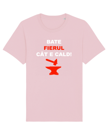 BATE FIERUL CAT E CALD Cotton Pink